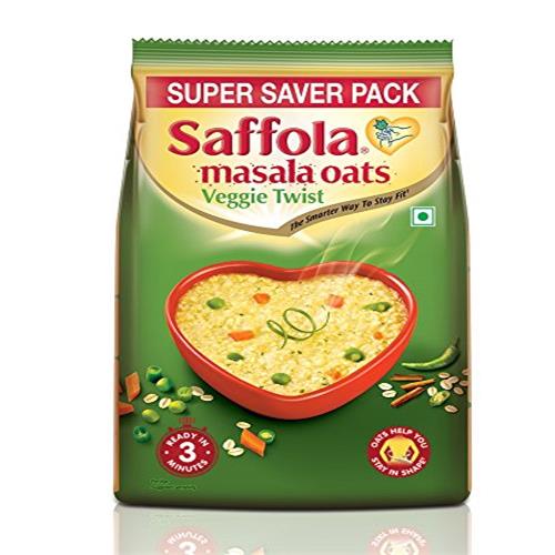 SAFFOLA VEGGIE TWIST MASALA OATS 500g
